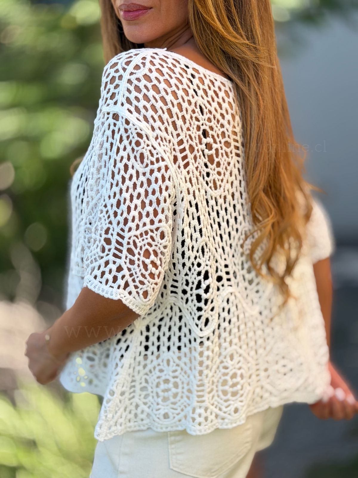 Chalequito Monroe blanco