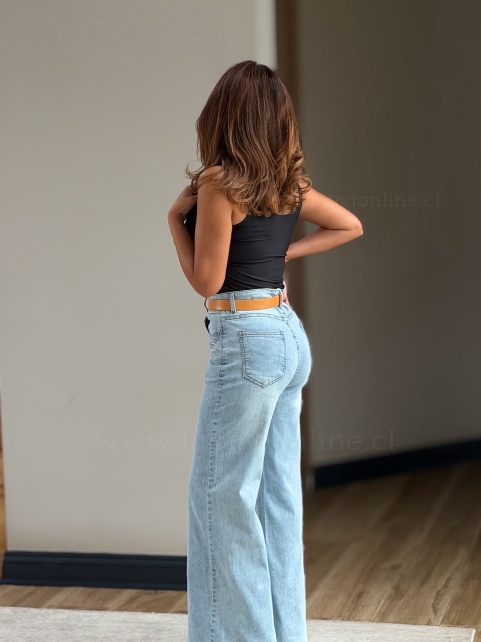 Jeans Recto Marbella celeste