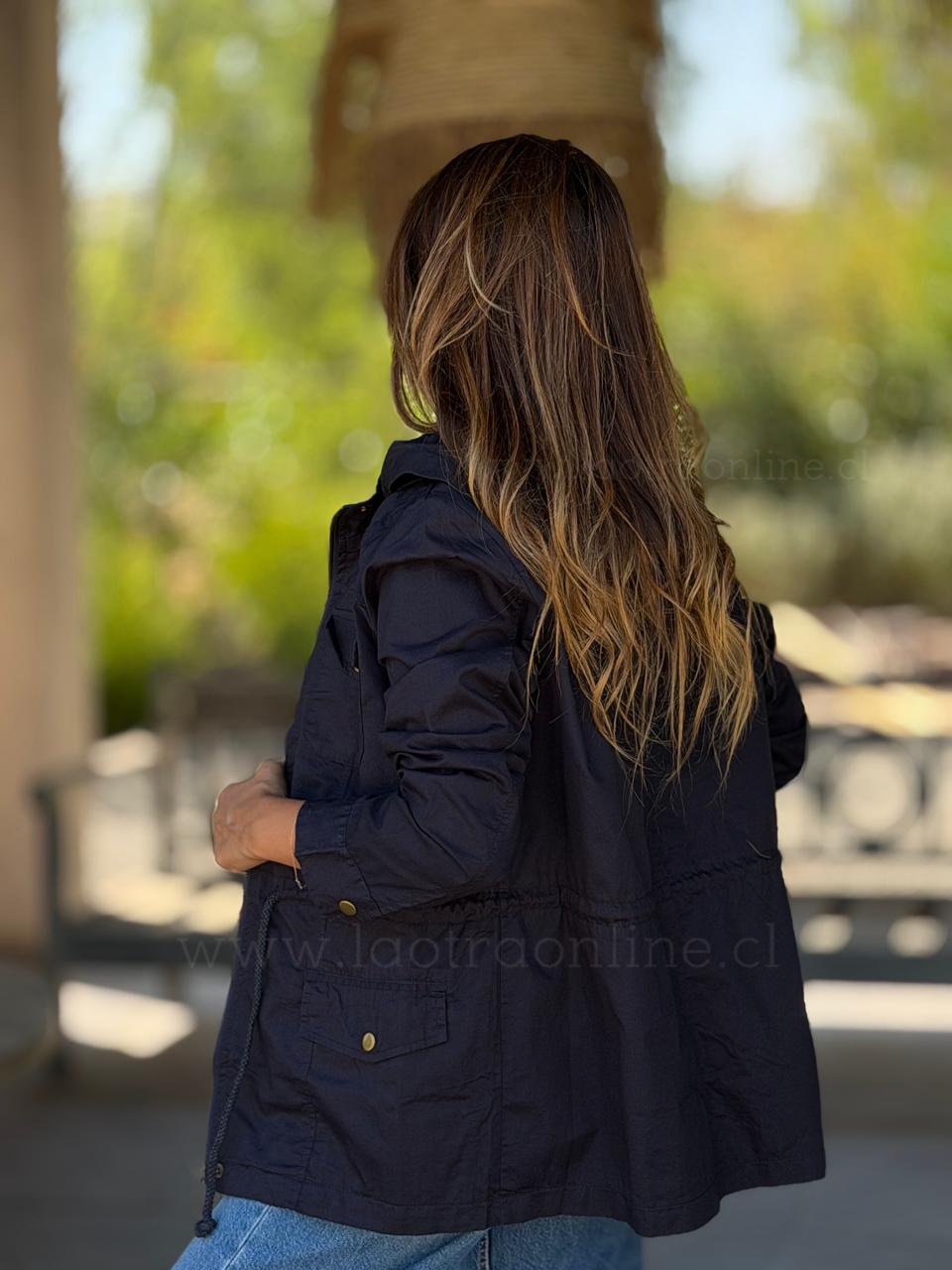 Chaqueta Évora azul marino oscuro