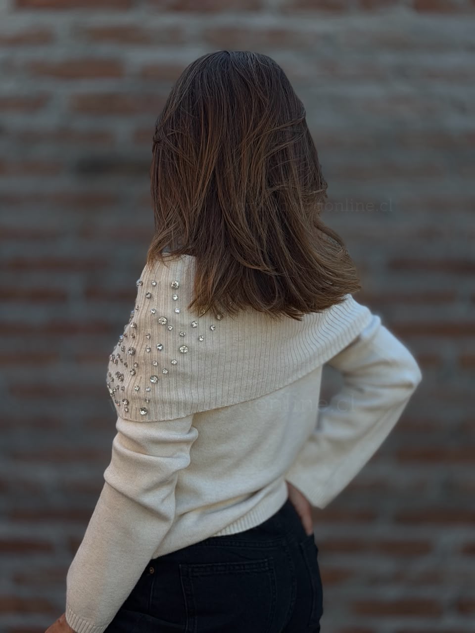 Sweater Glamoroso crudo