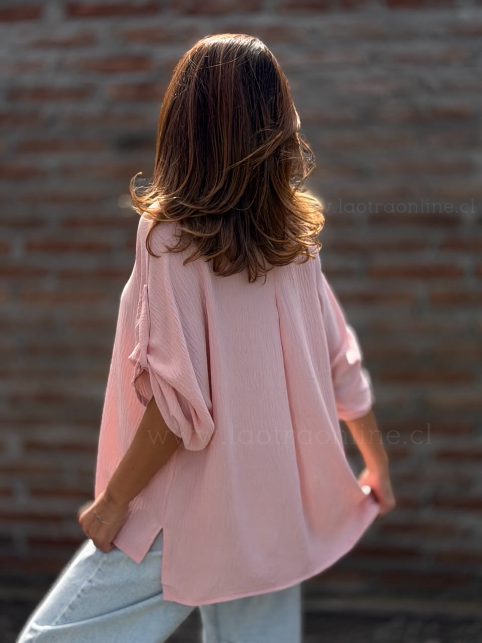 Blusa Santorini rosa