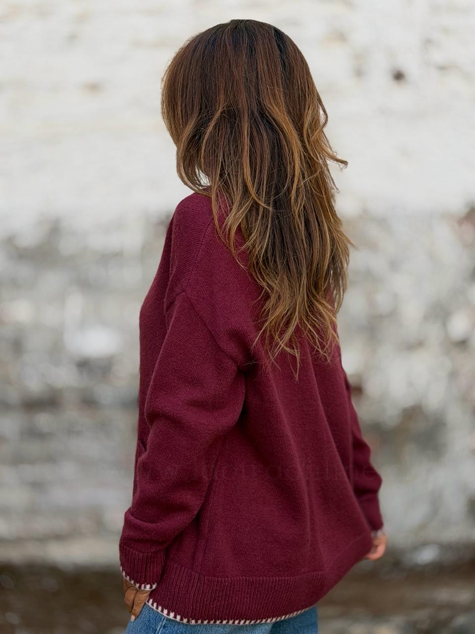 Sweater Palermo Cherry