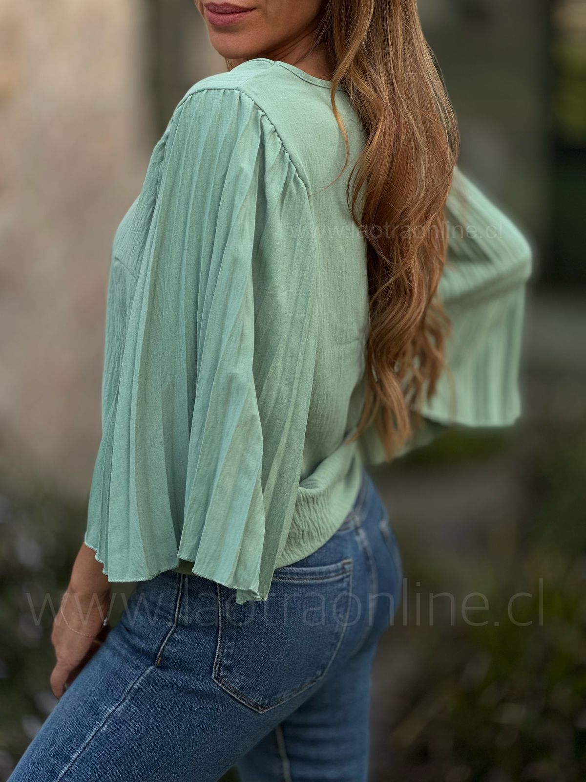 Polera Holanda verde