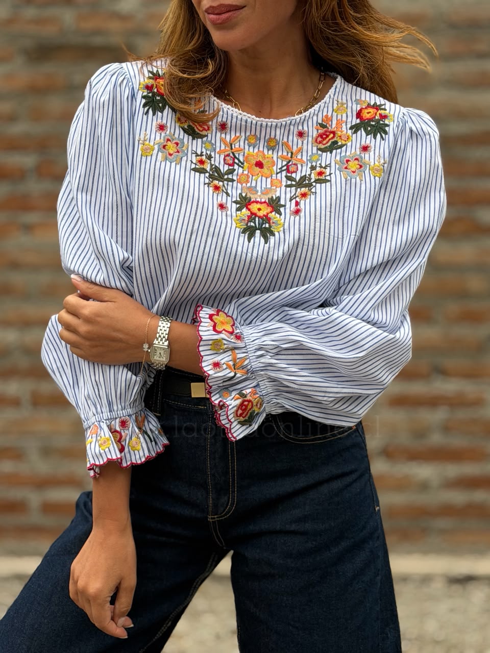 Blusa Sutil azul