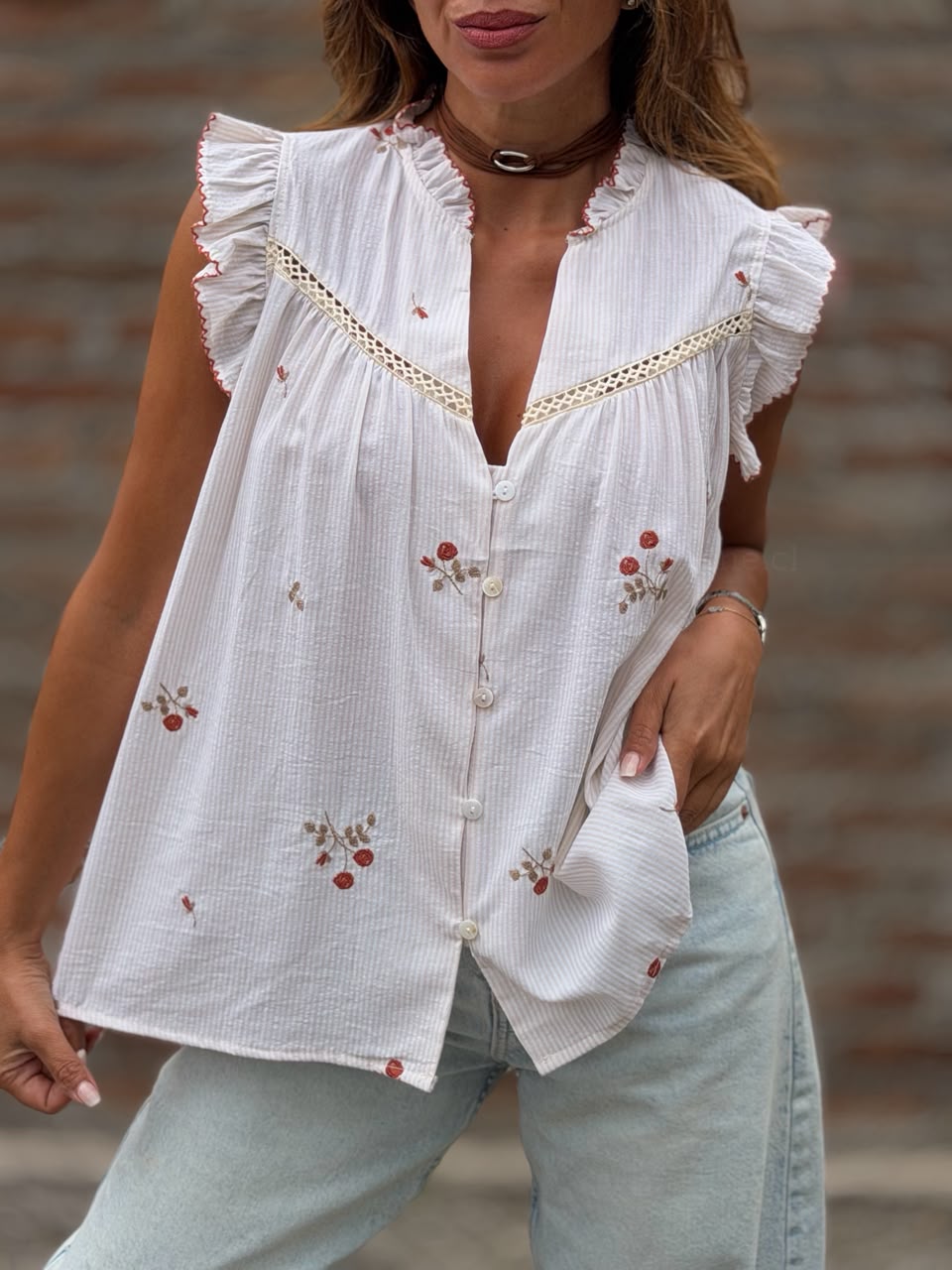 Blusa Nevada blanco