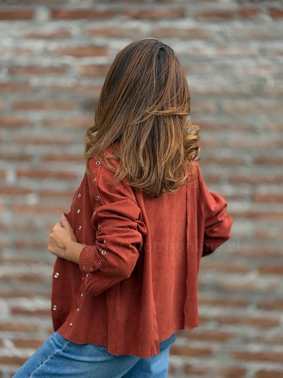 Chaqueta/sobrecamisa Suede tierra