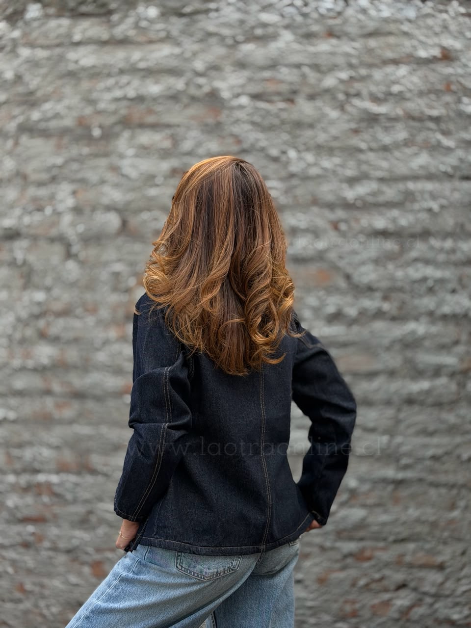 Blazer Escocia azul