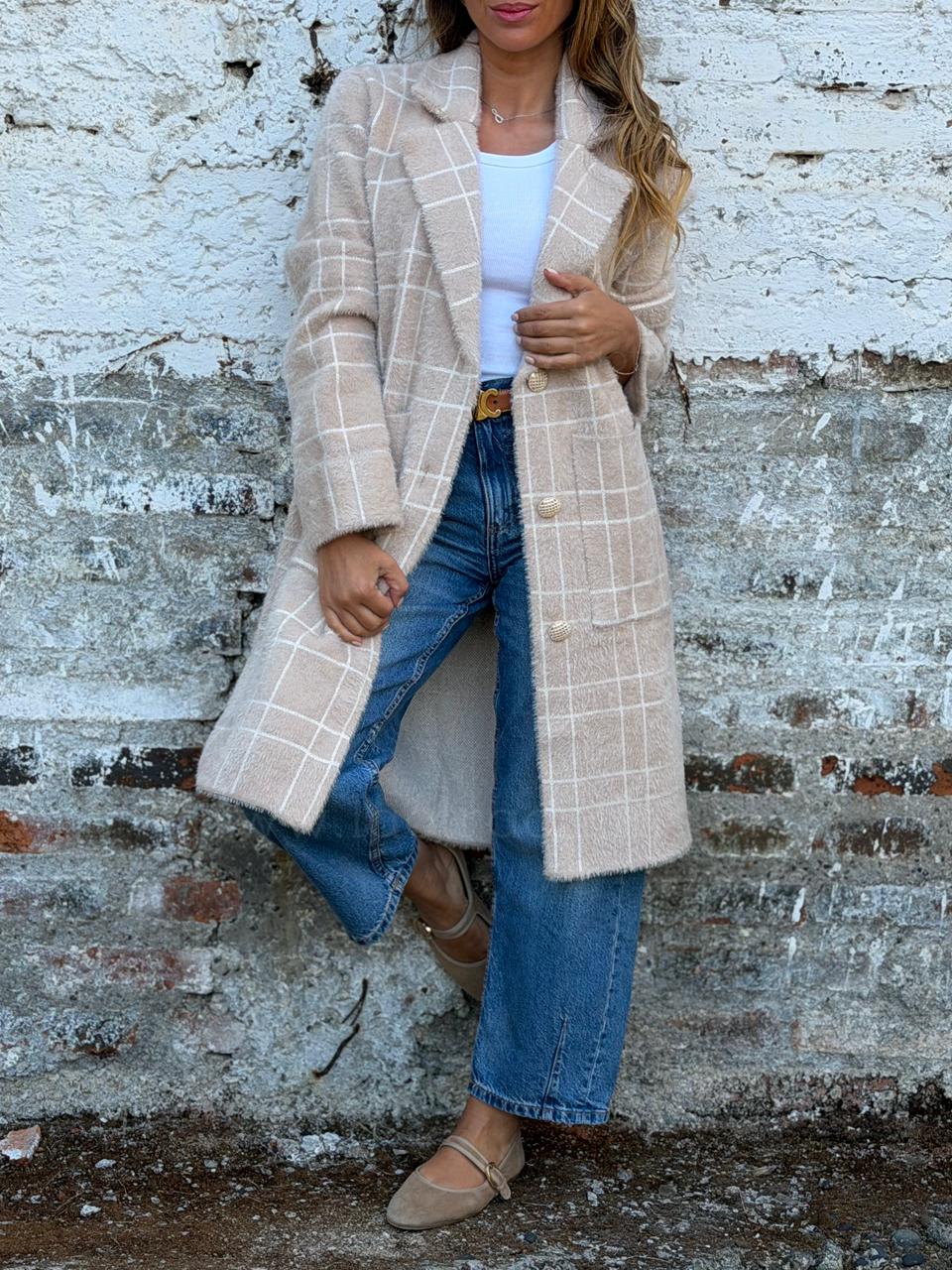 Abrigo Bella moka claro