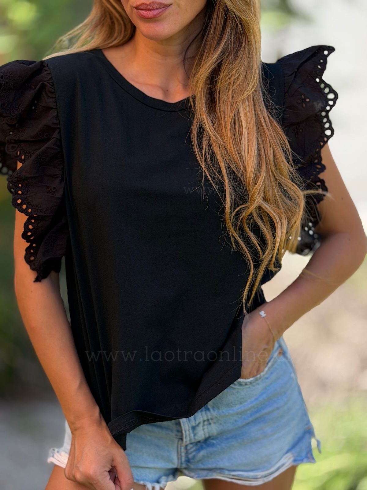 Polera Groenlandia negro