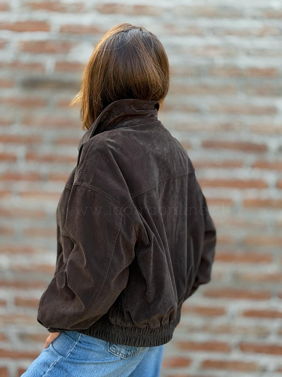 Bomber Gamuza Acolchada