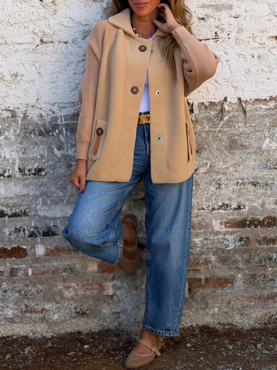 Abrigo Portugal camel