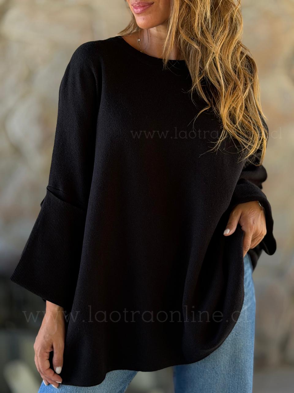 Sweater Dinastía negro