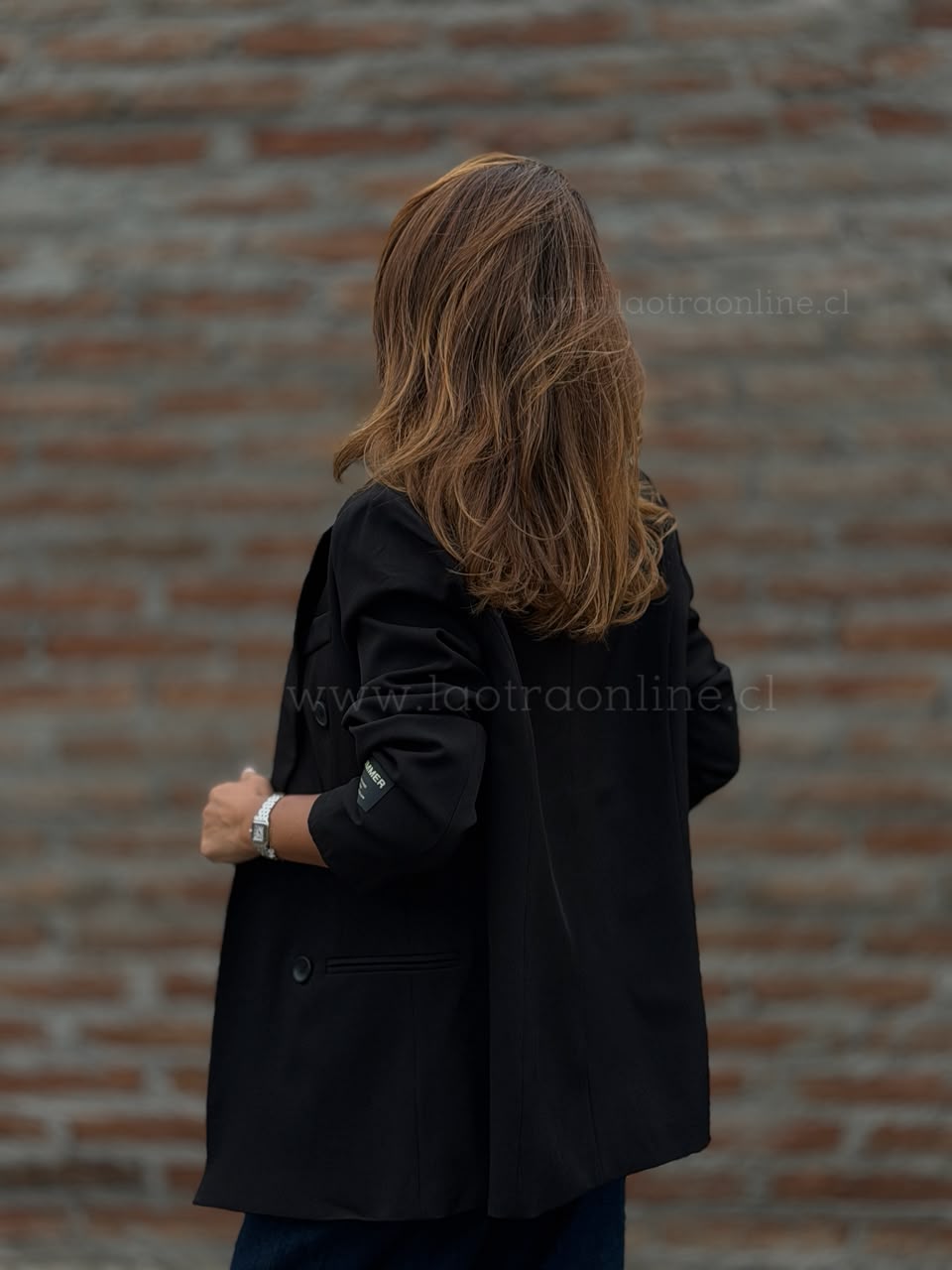 Blazer Camelia negro