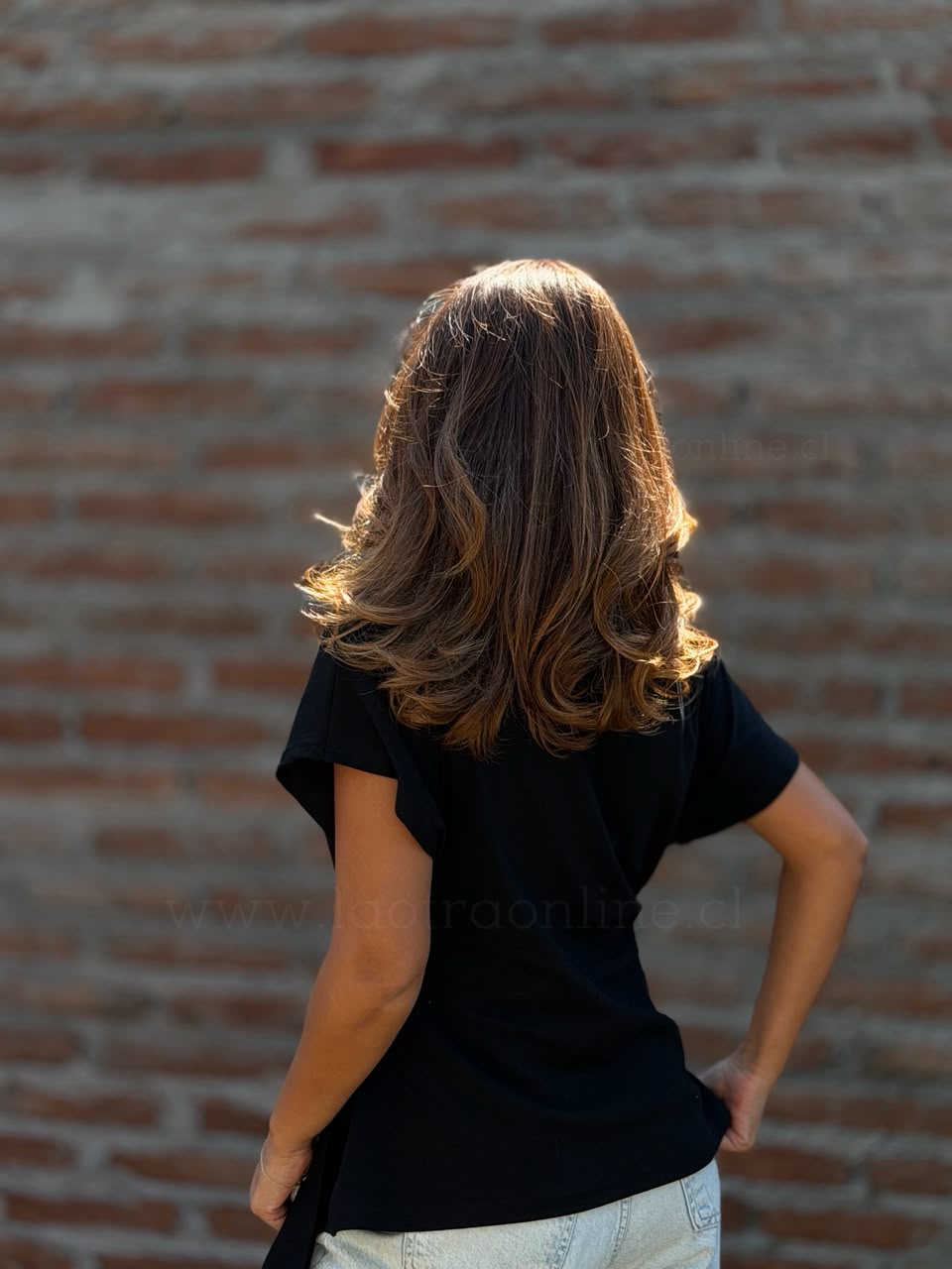 Polera Azalea negro
