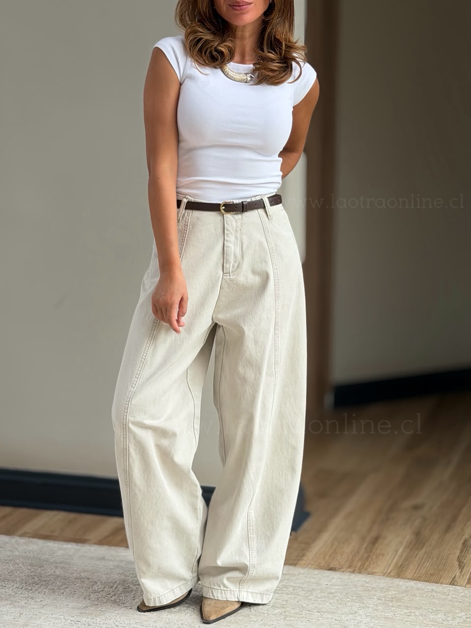 Jeans Montreal crema