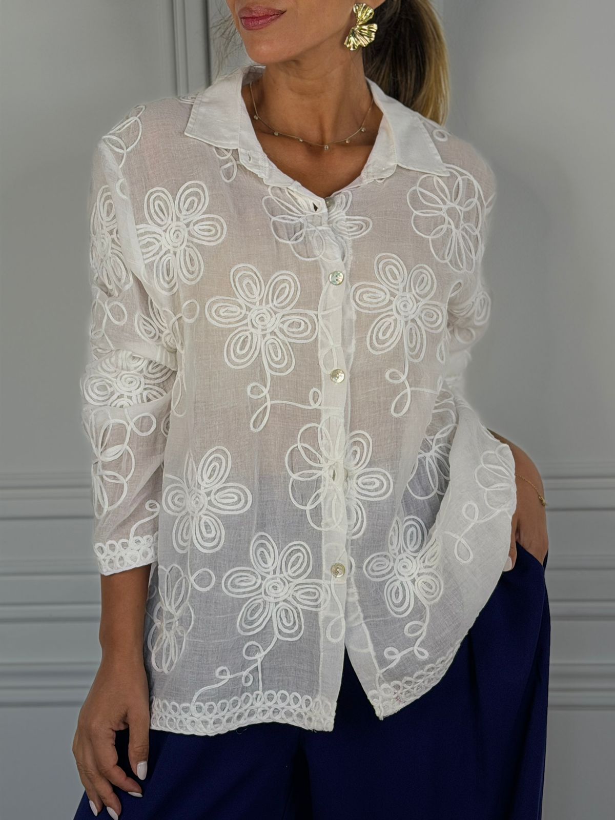 Blusa Tivoli blanco