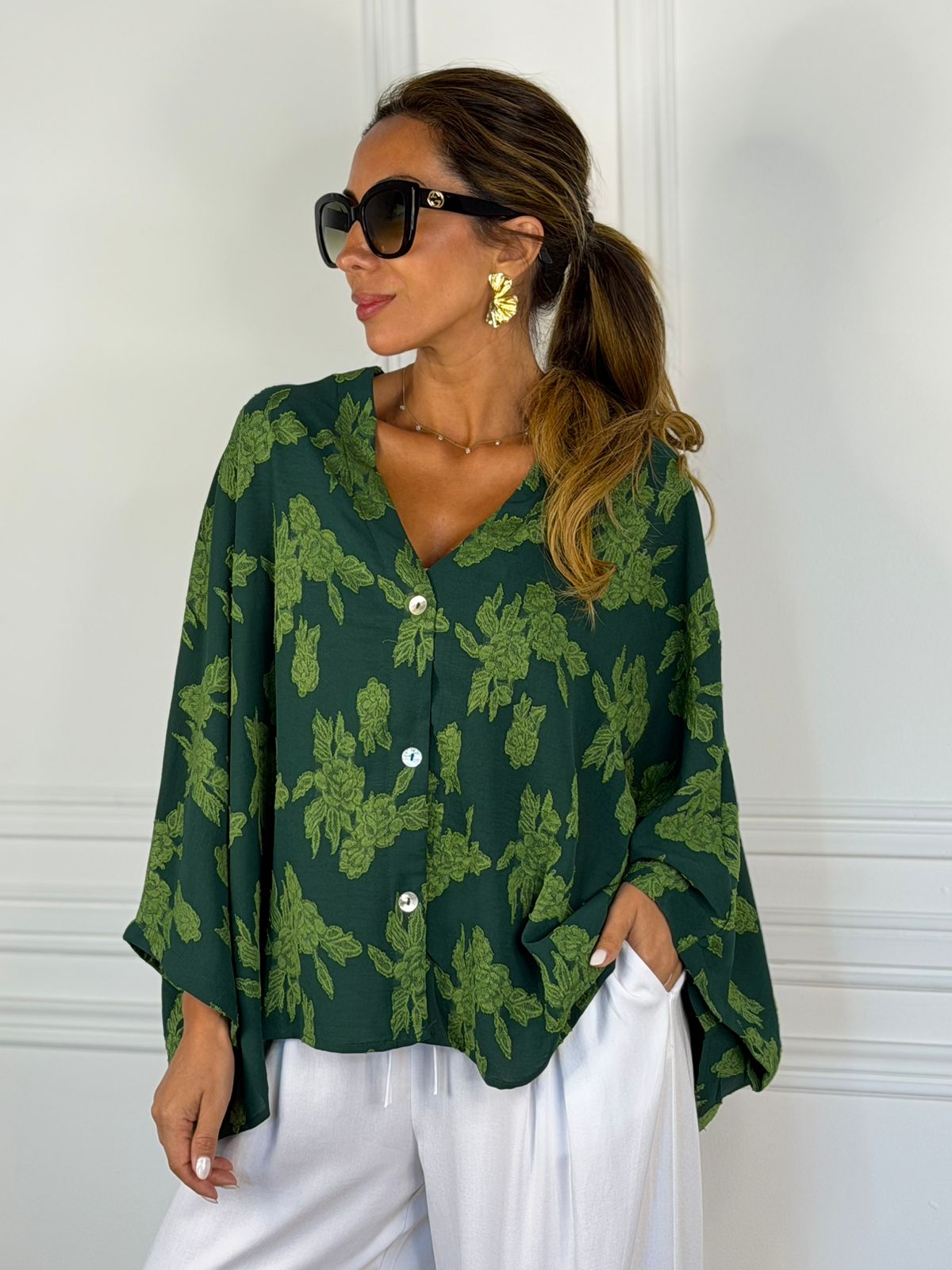 Blusa Florencia verde