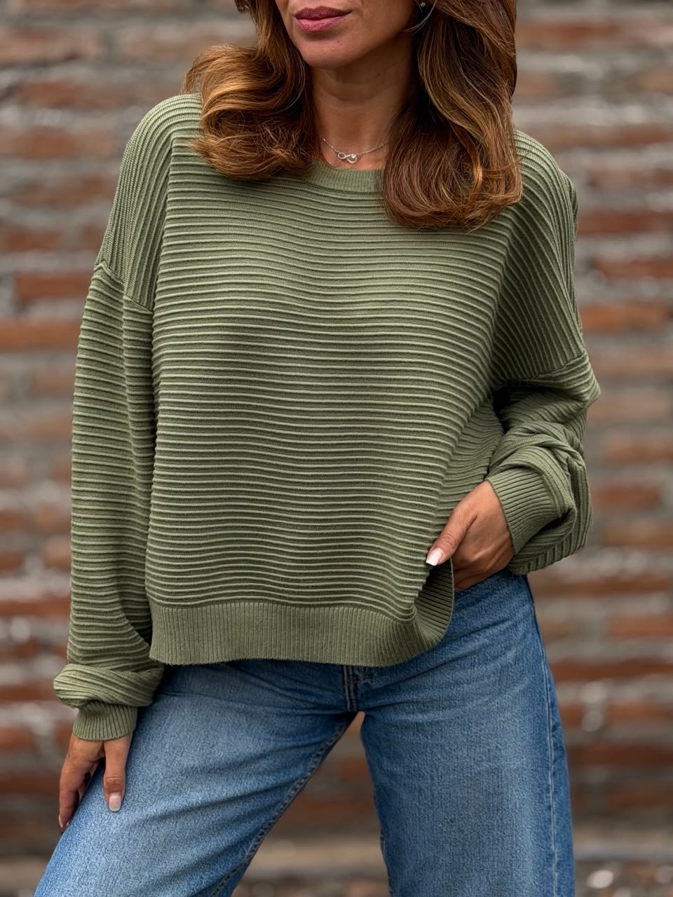 Sweater Dominga verde