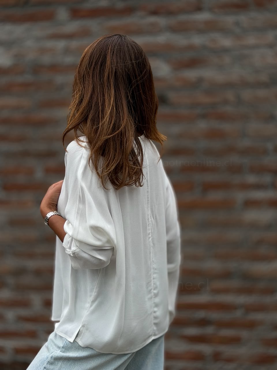 Blusa Atenas blanco