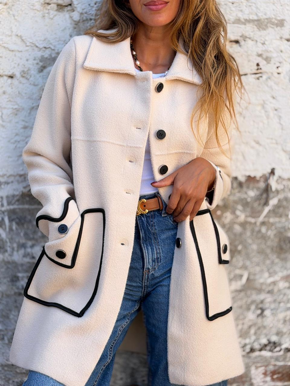 Abrigo Málaga beige