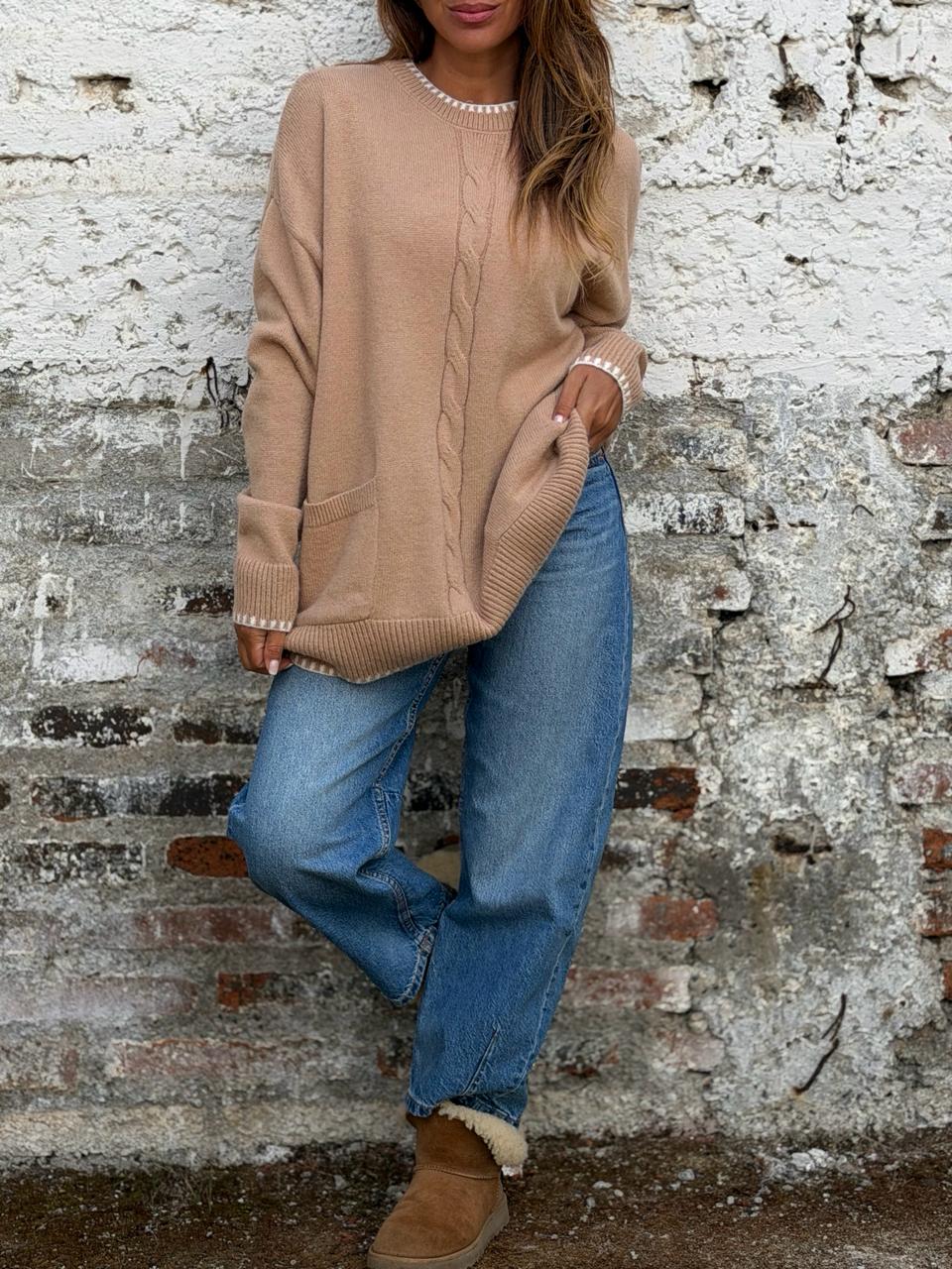 Sweater Palermo camel