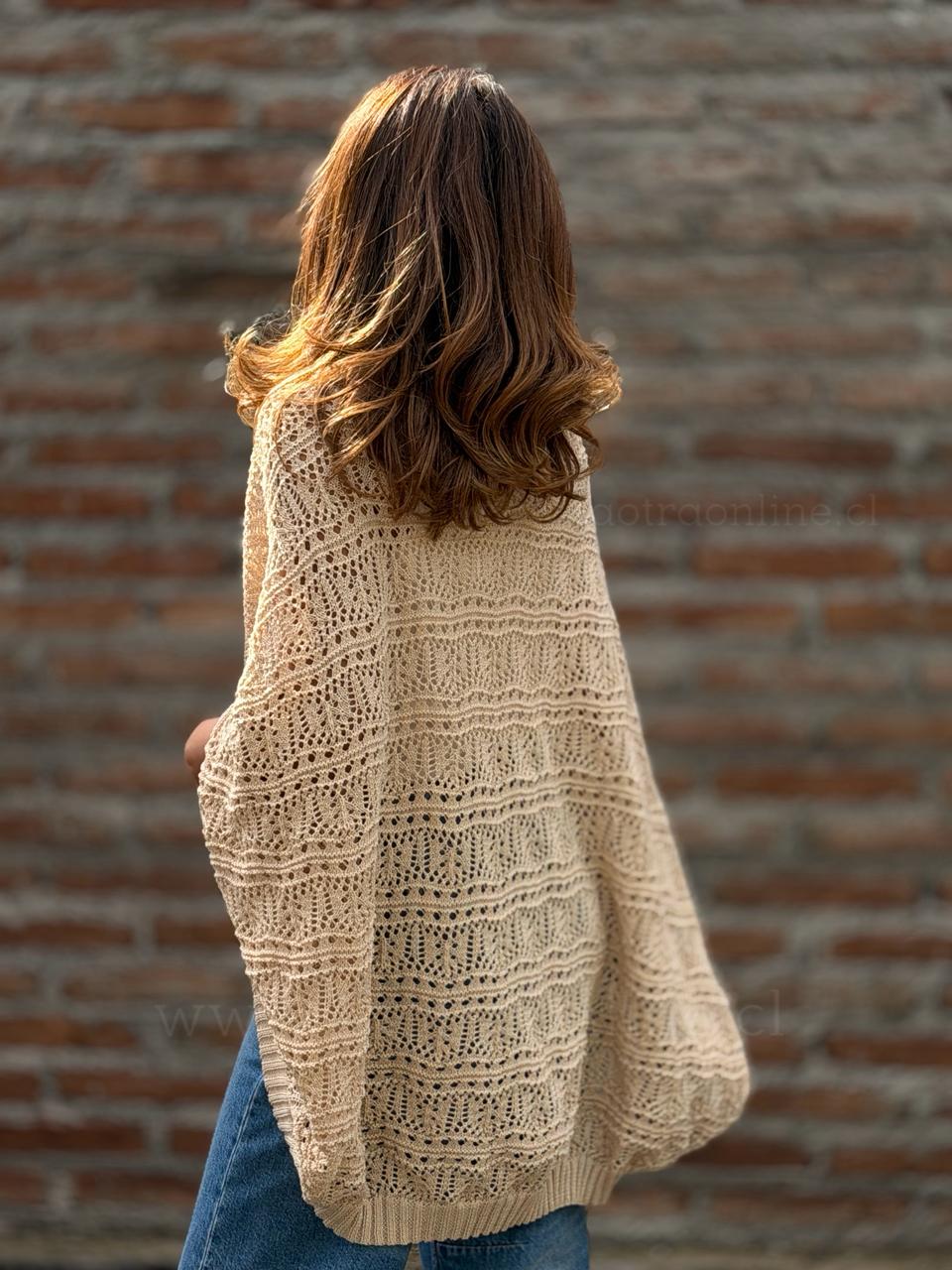 Tapado Maria Gracia camel
