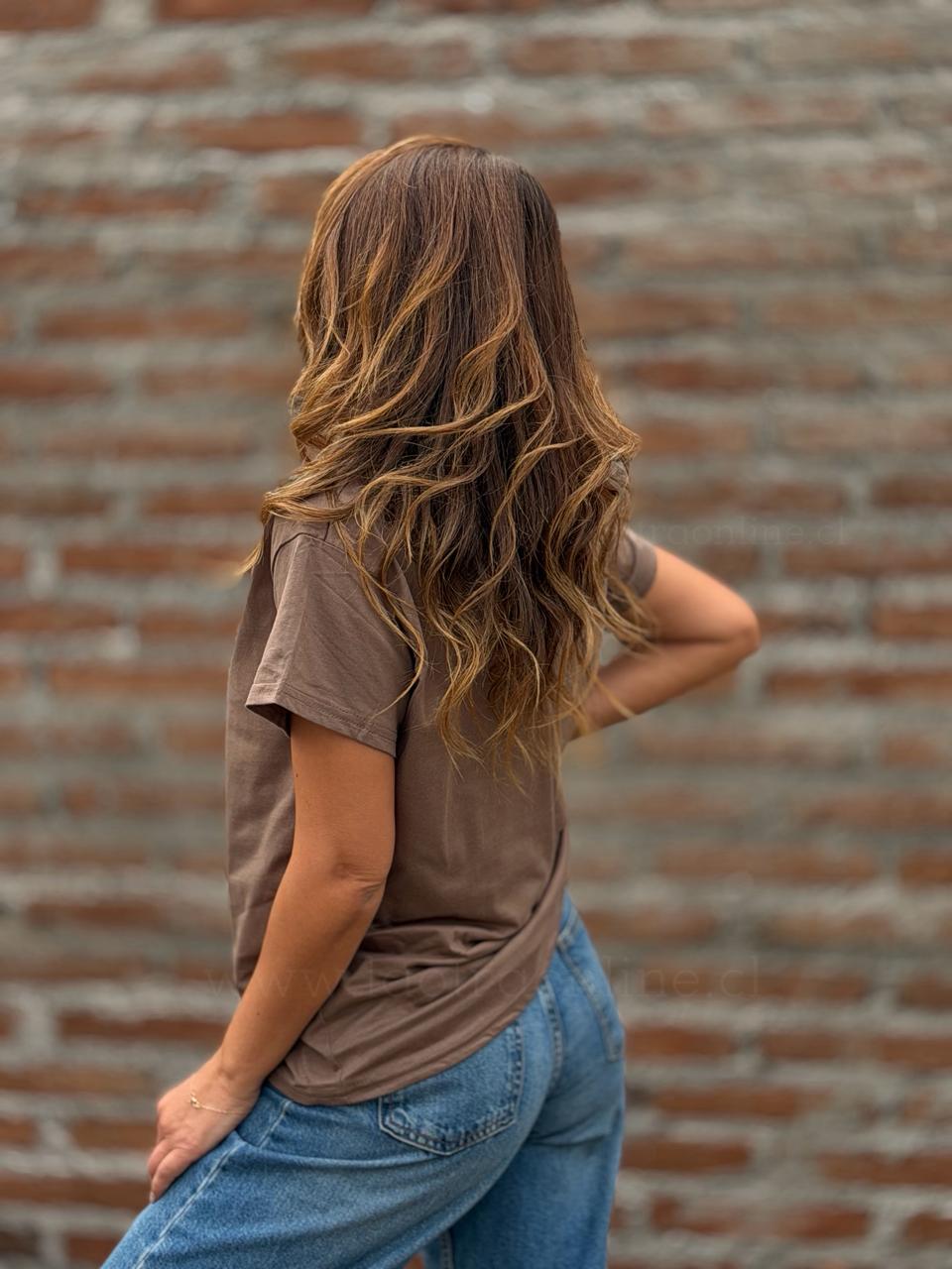 Polera Jaguar moka