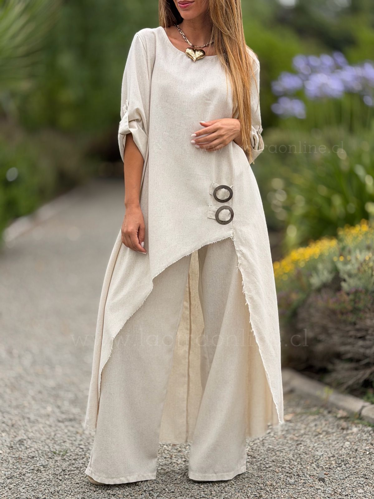 Conjunto Marquesa hueso