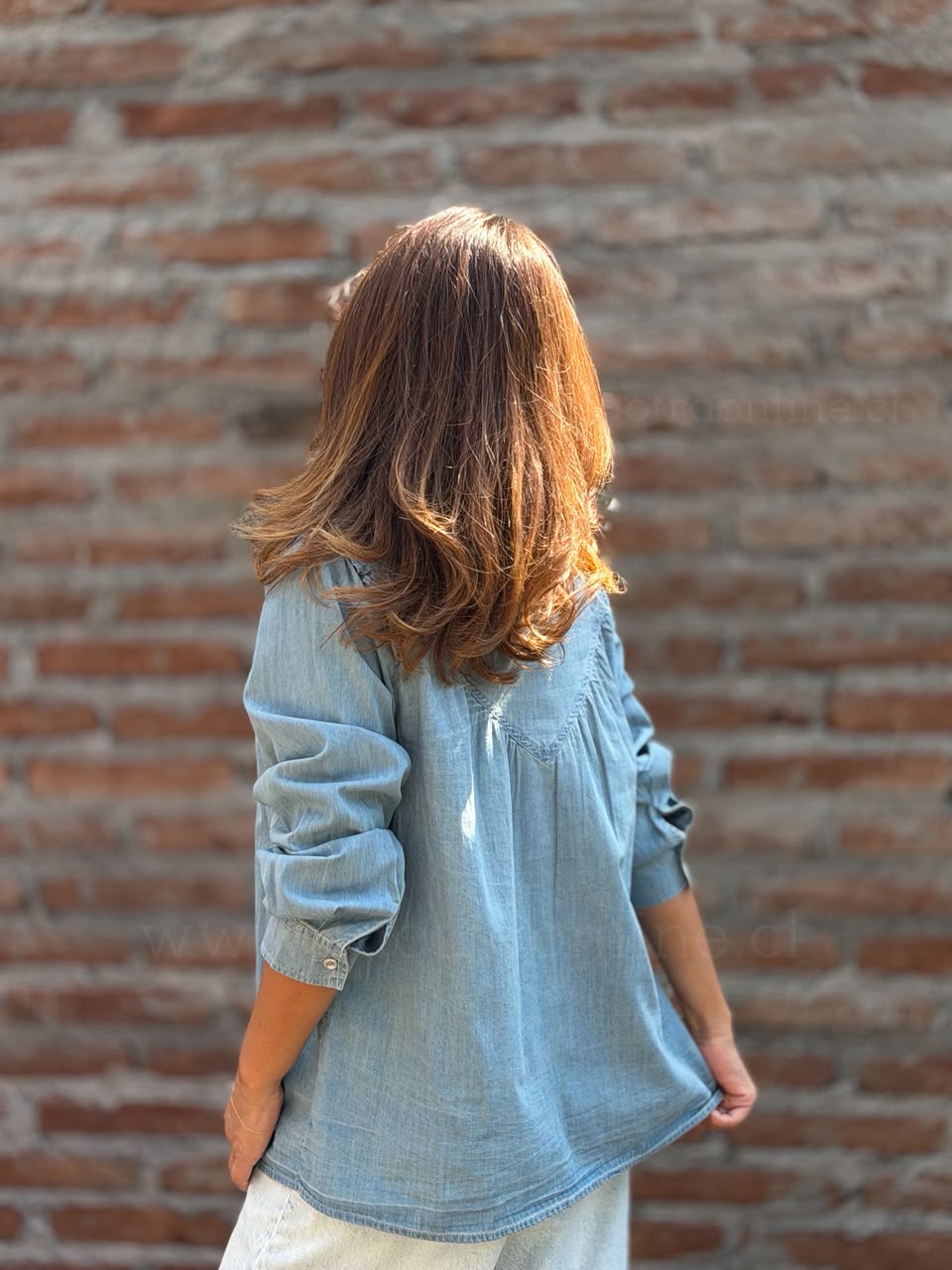 Blusa Coqueta celeste