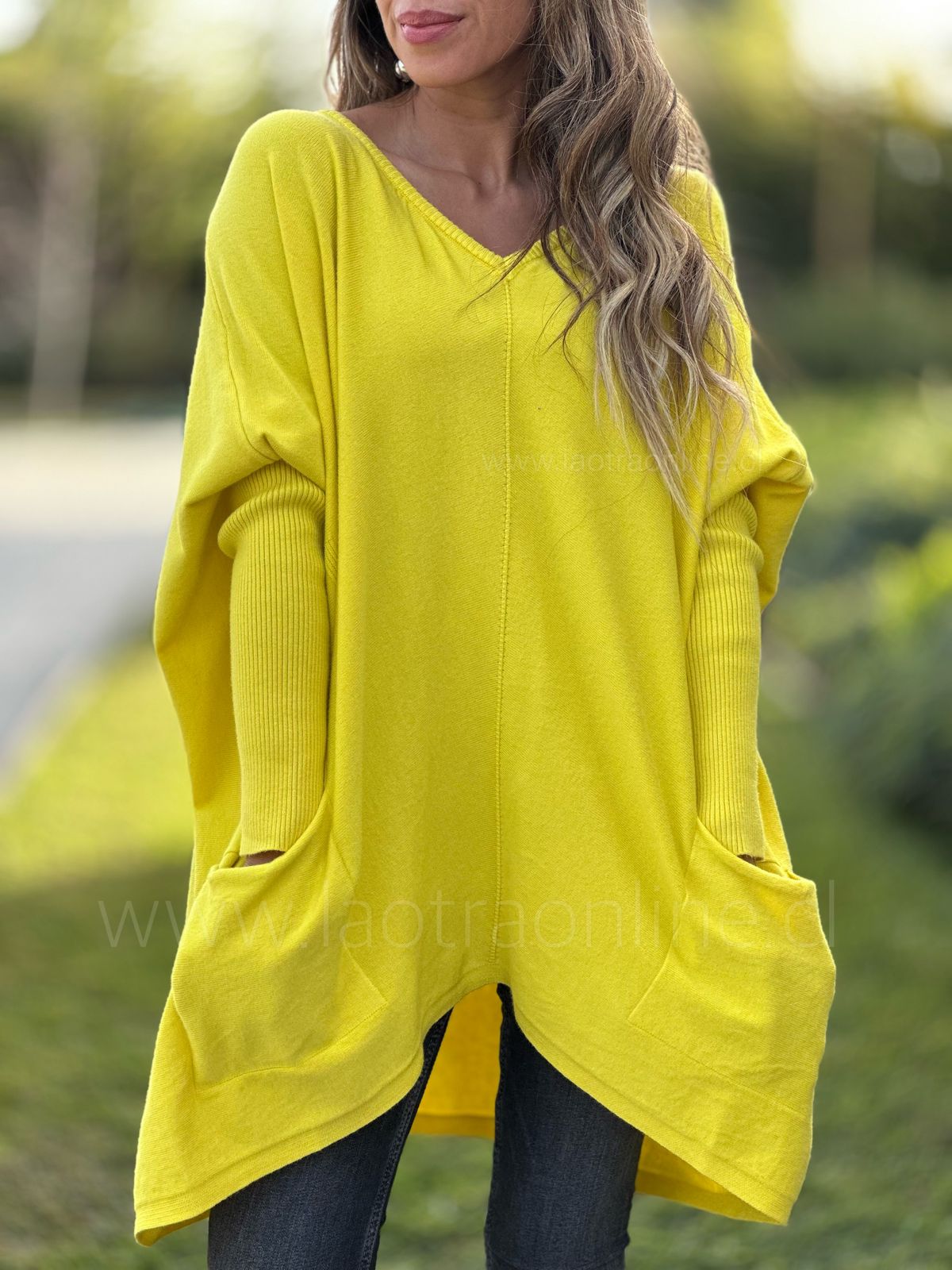 Oversize Barranquilla amarillo