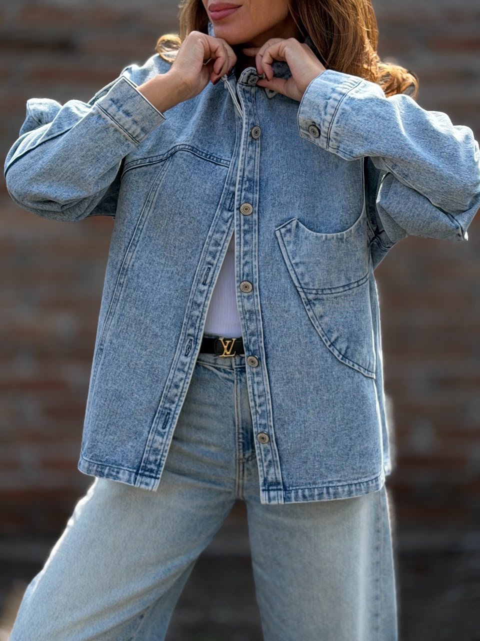 Chaqueta Mezclilla Top