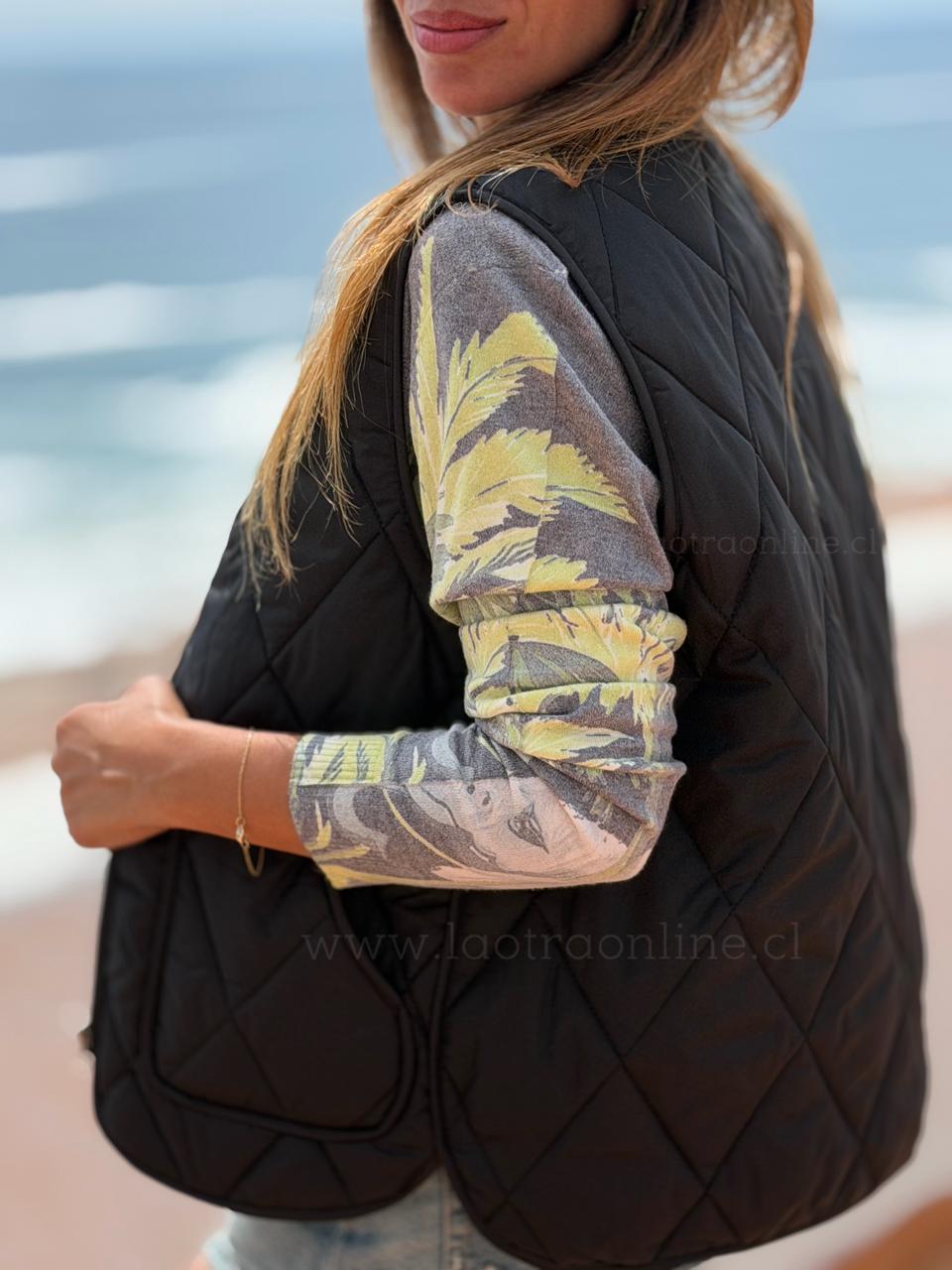 Sin mangas Sol negro