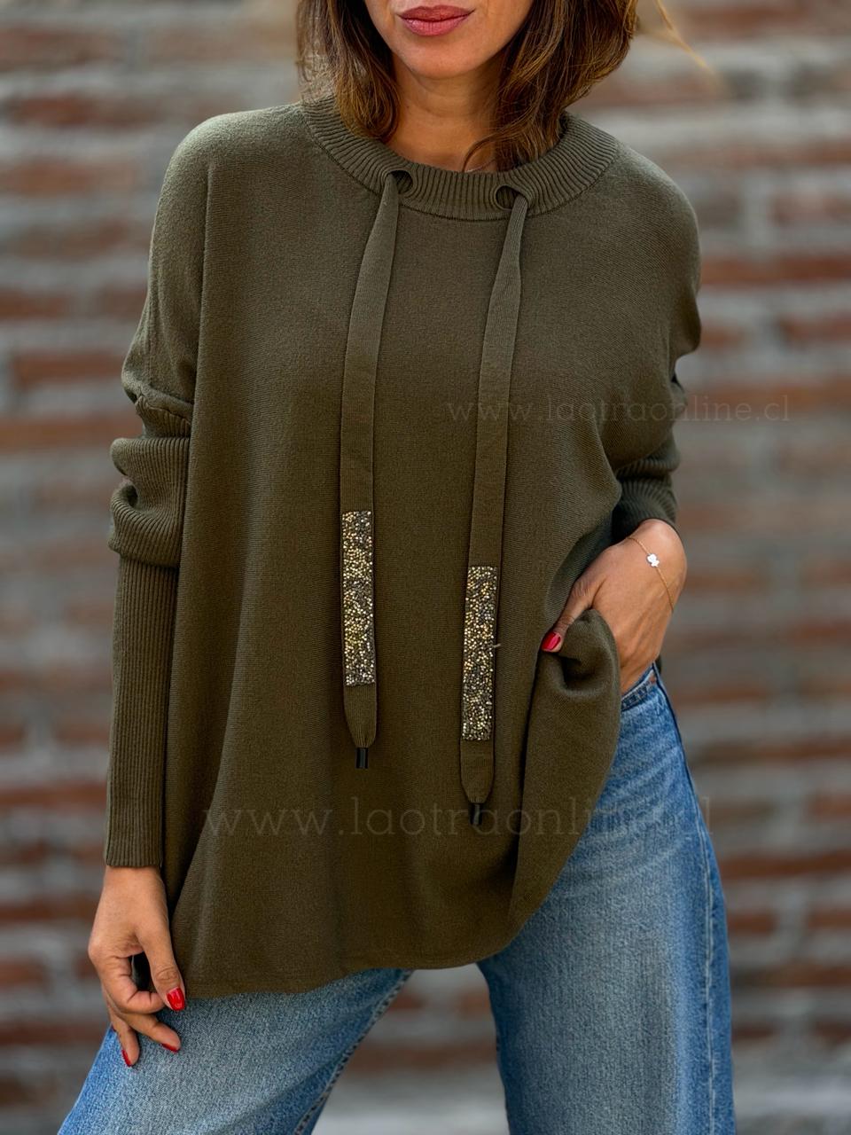 Sweater Snoopy verde