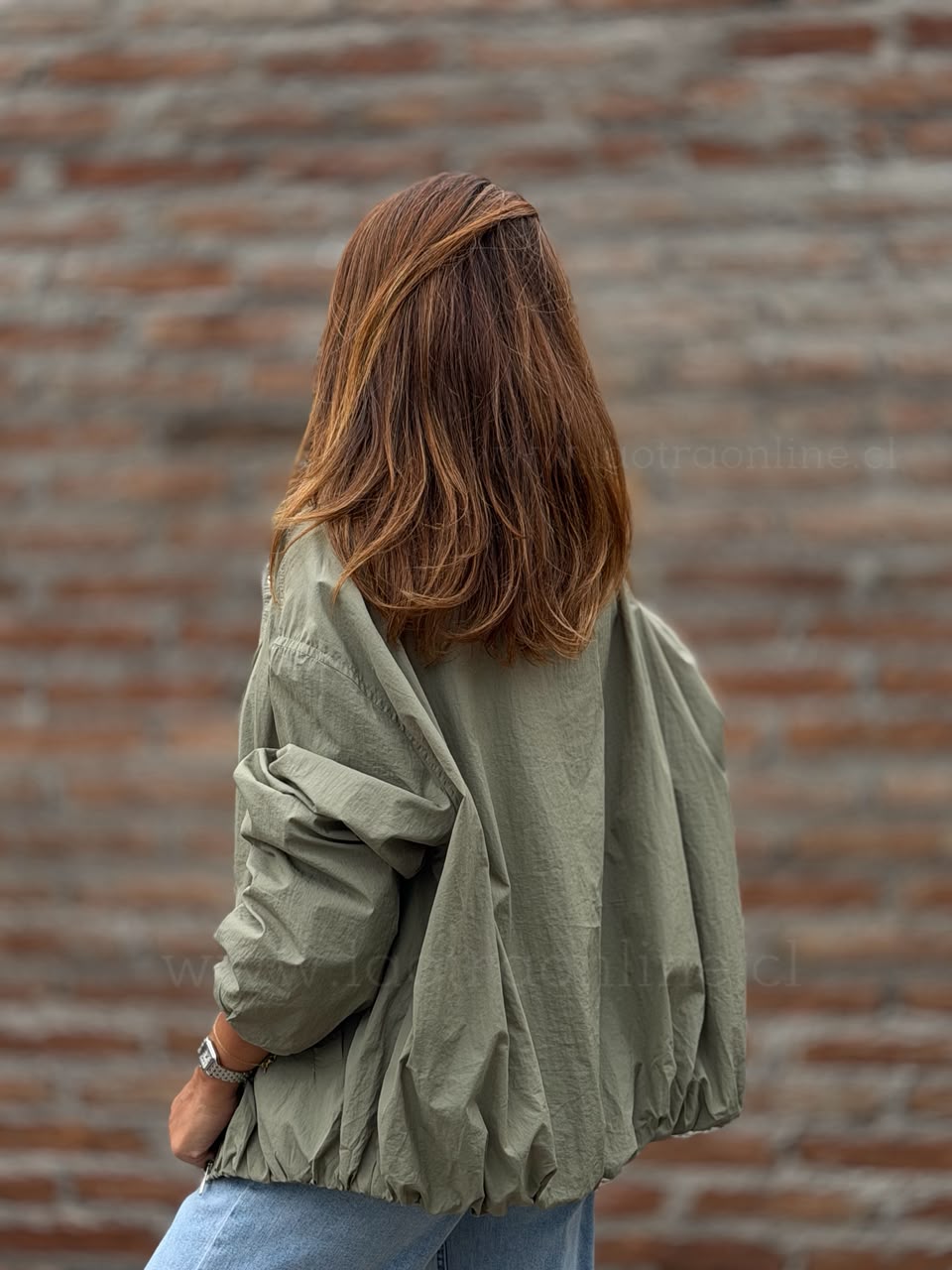 Chaqueta Noruega verde