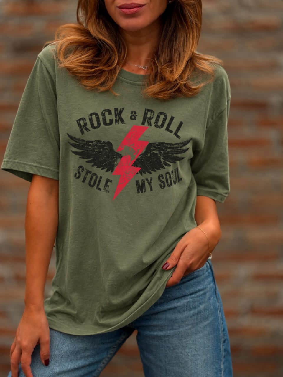 Polera New Rock verde