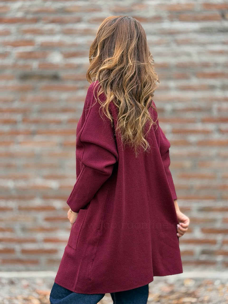 Chalecón Maravilla cherry