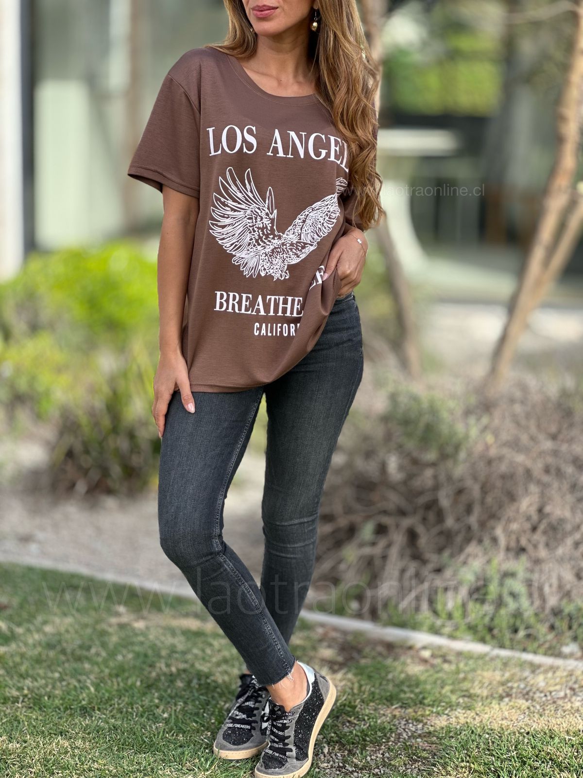 Poleras Los Angeles choco