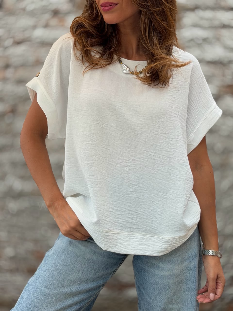 Polera Majestuosa blanco