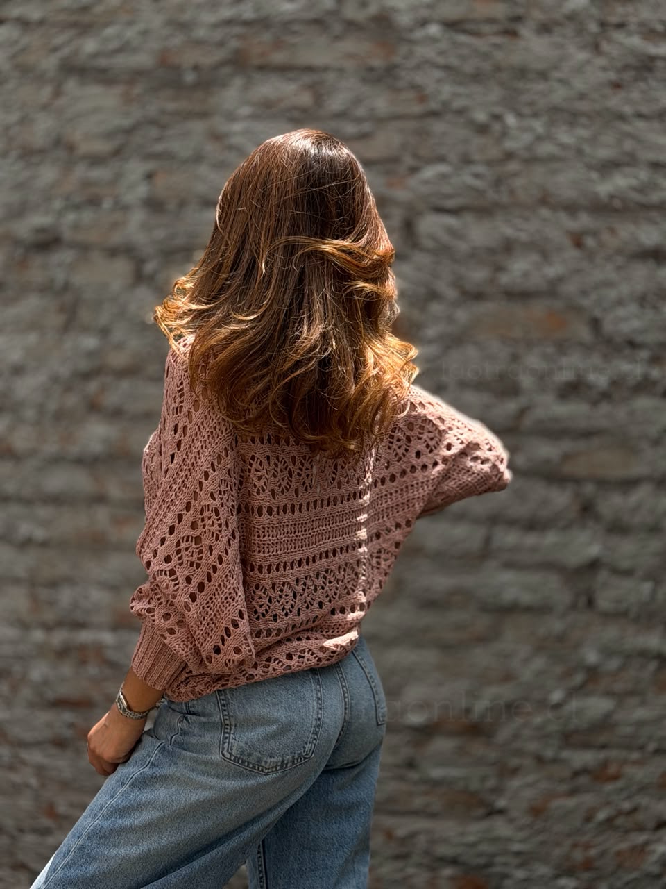 Sweater Buzios rosa