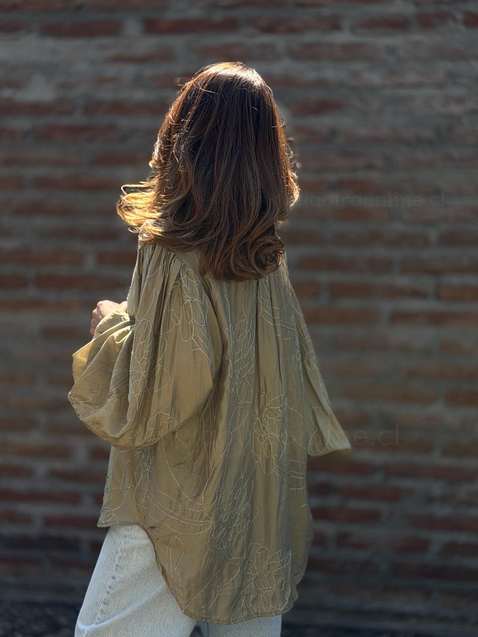 Blusa Montpellier olivo