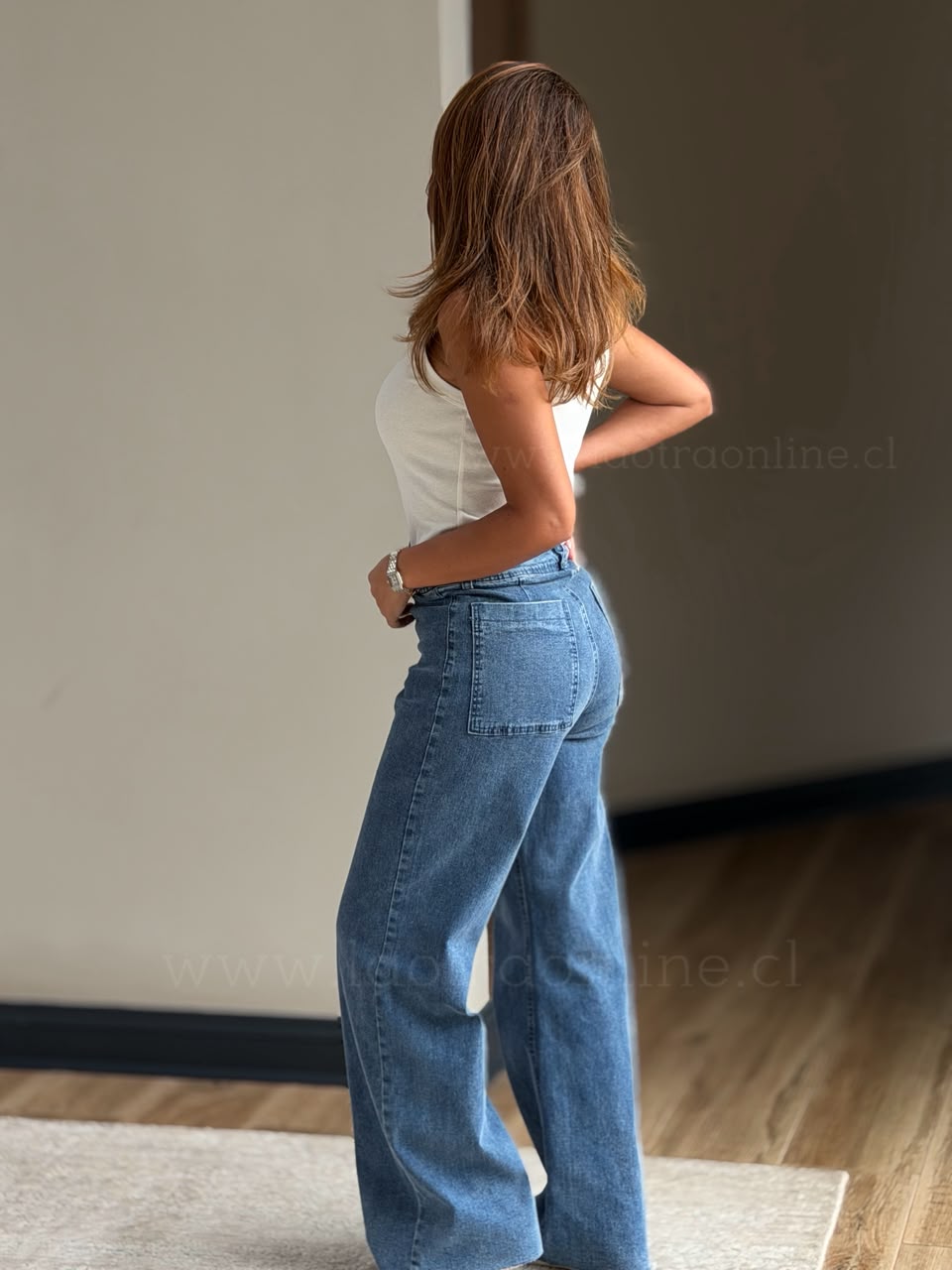 Jeans Magnolia azul
