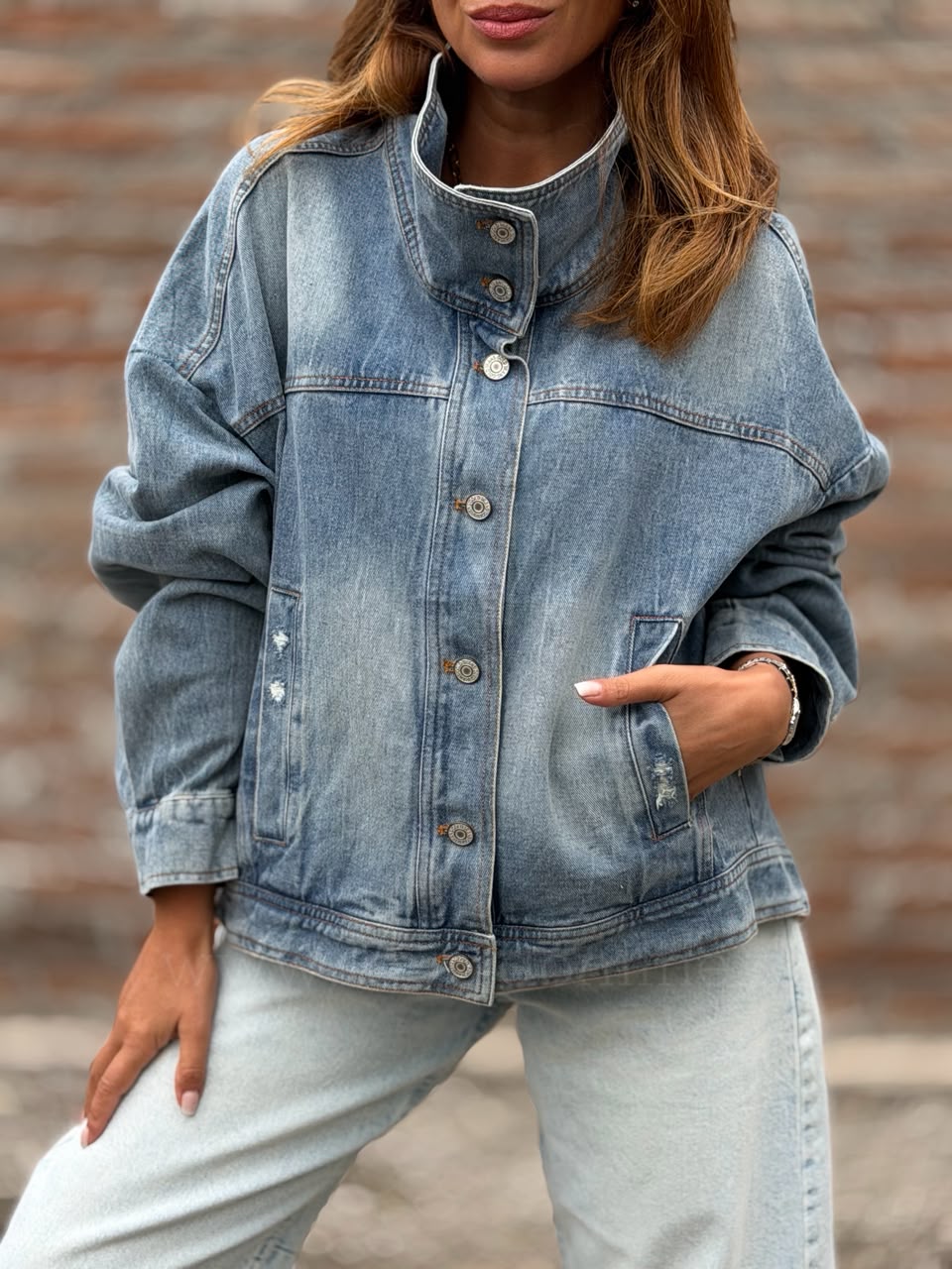 Chaqueta mezclilla Malta