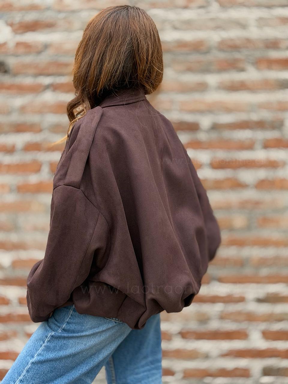 Chaqueta Rosario marrón oscuro