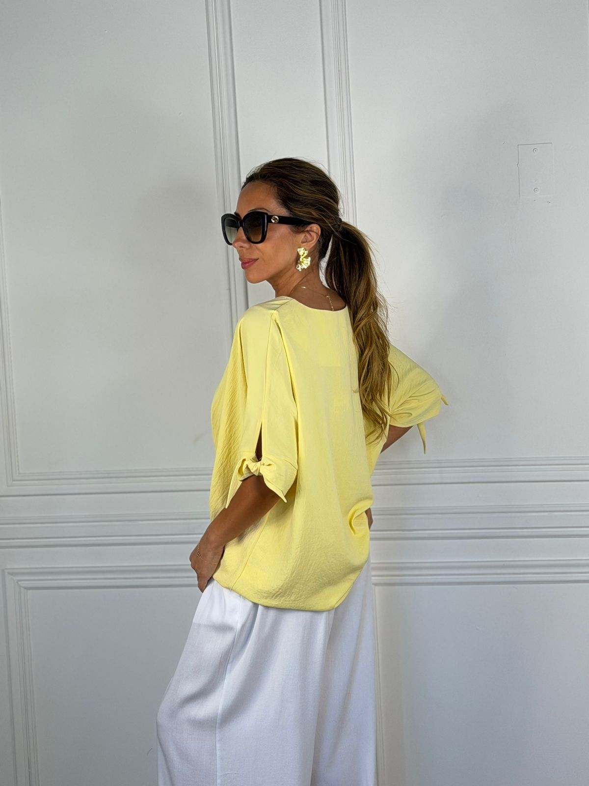 Blusa Livorno amarillo