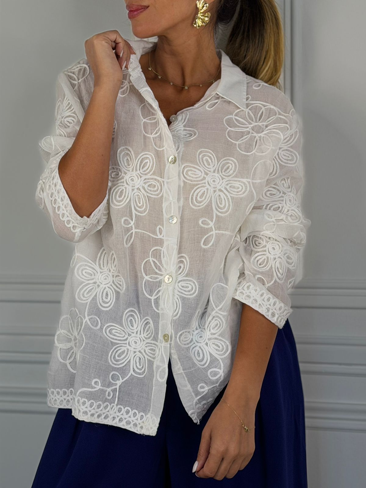 Blusa Tivoli blanco