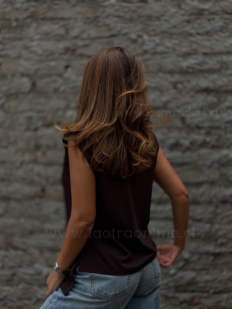 Polera Hermosa marrón