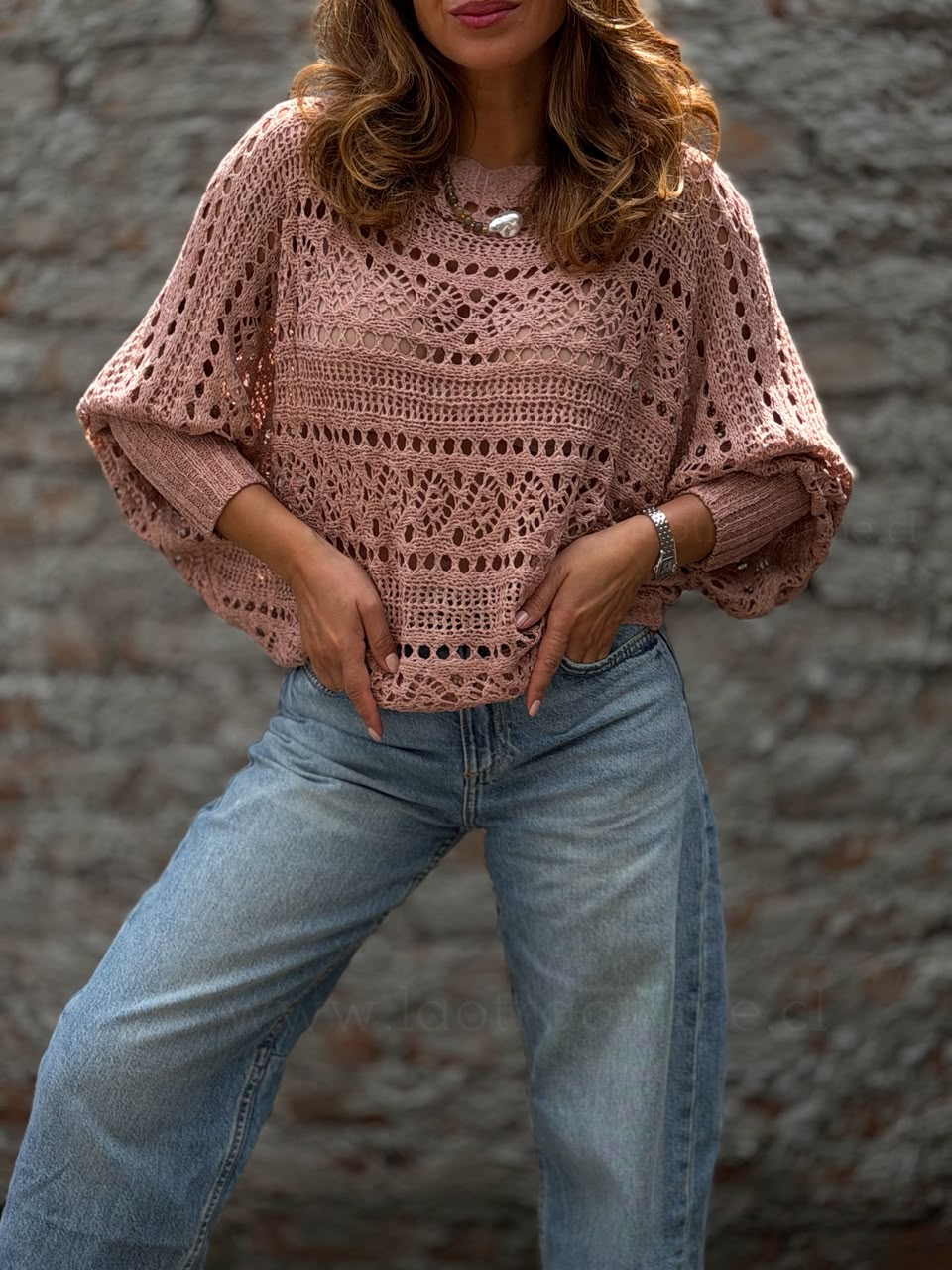 Sweater Buzios rosa