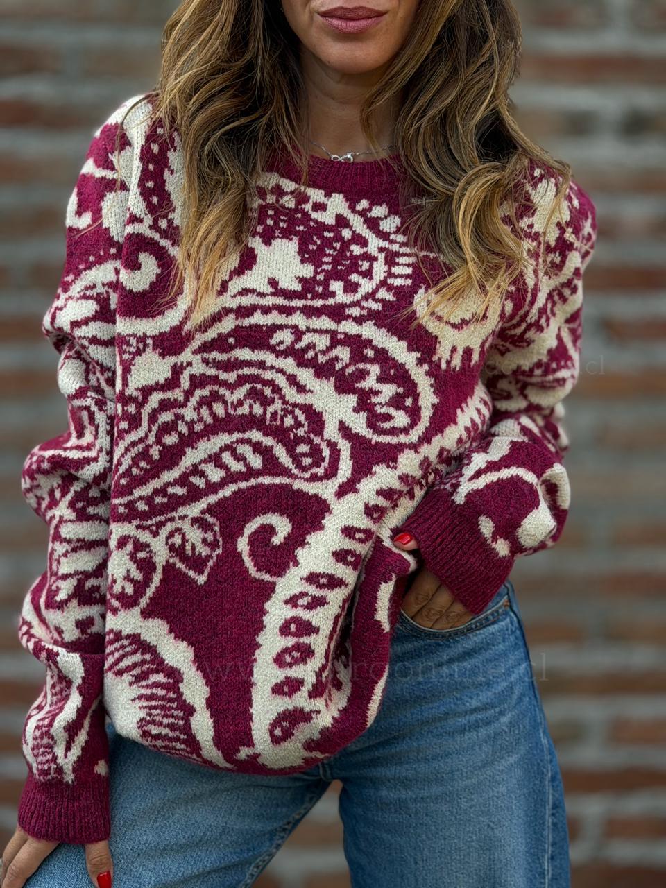 Sweater Full soft magenta