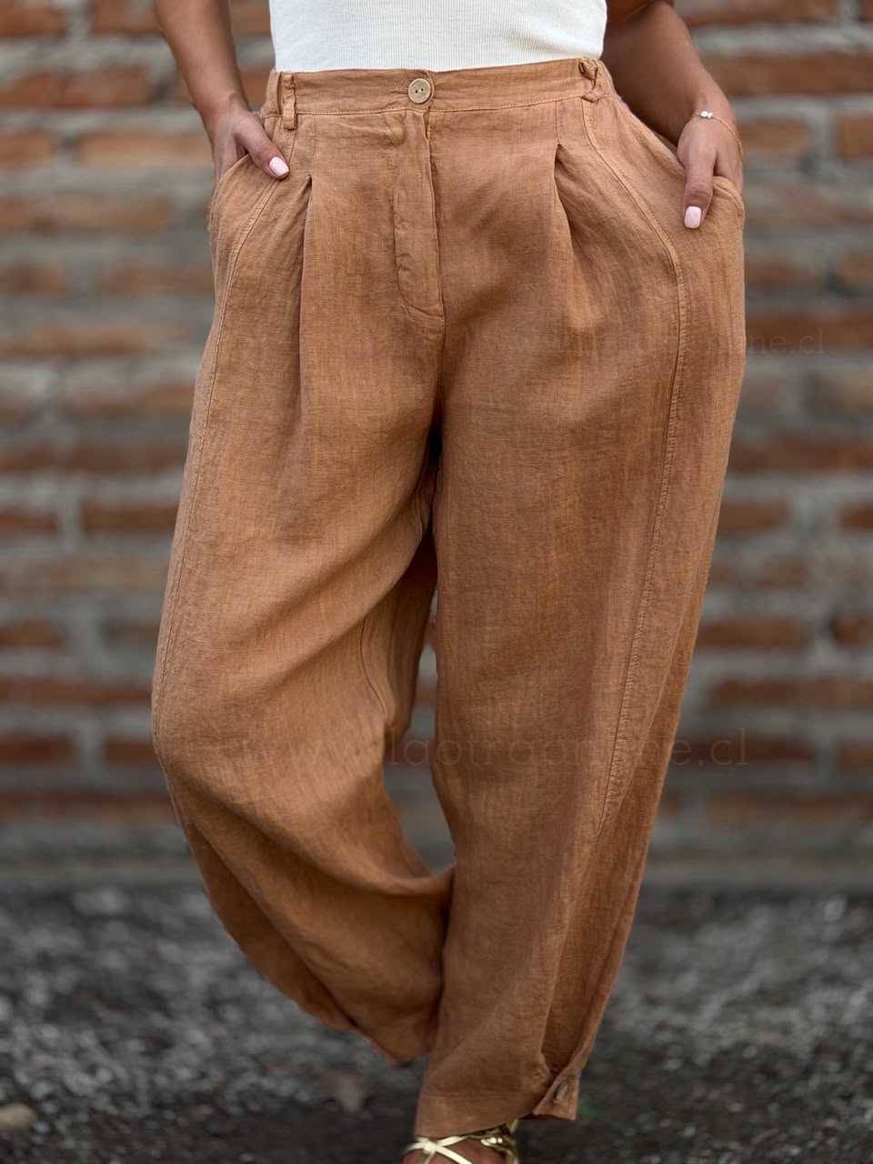 Baggy Lino toffe