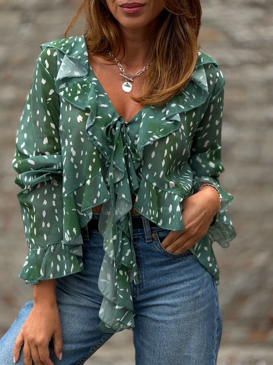 Blusa Viena menta